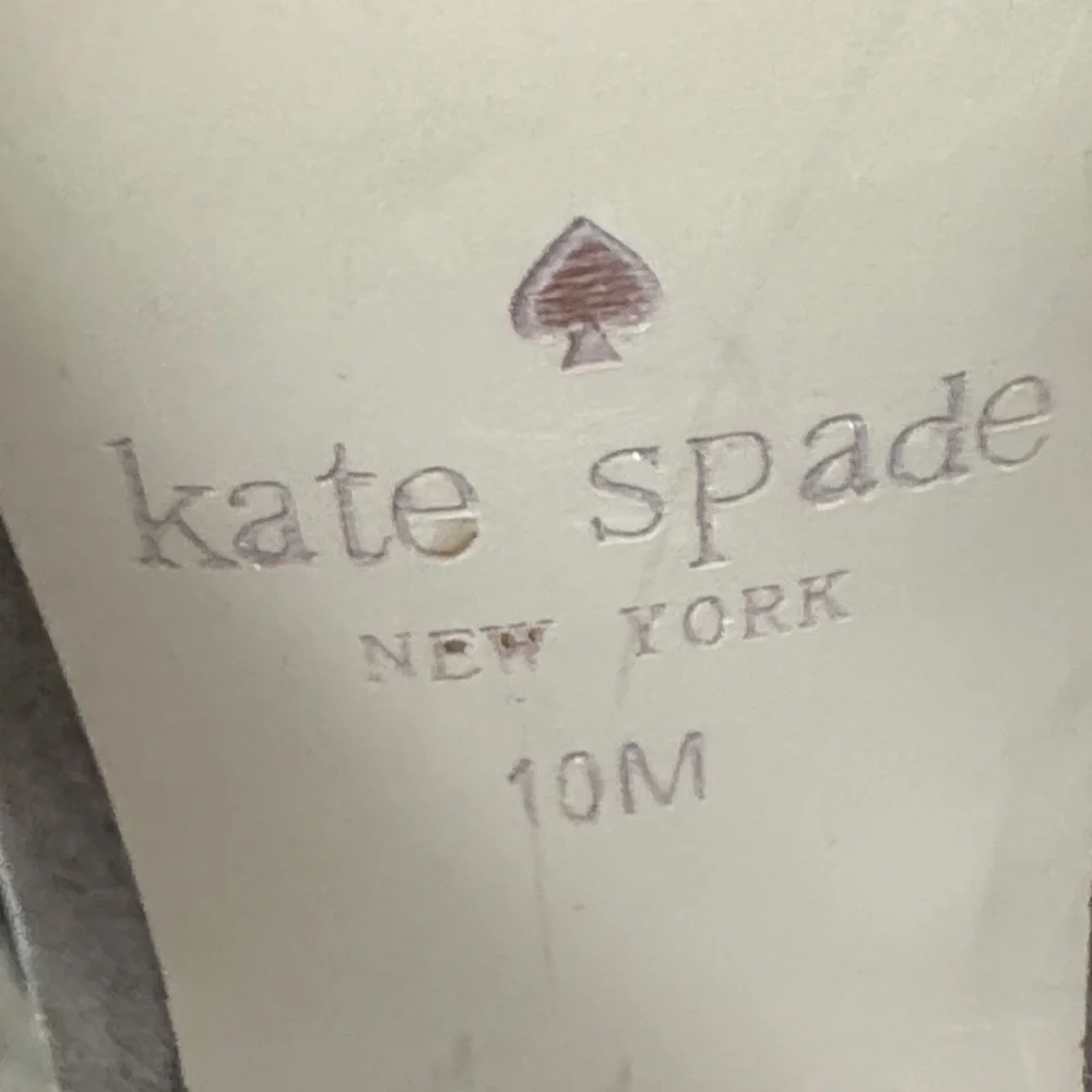 Kate Spade Suede Ankle Boots in Taupe, Women’s Size 10M, Like New